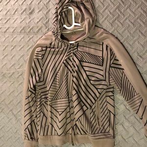 Armani exchange zip up hoodie